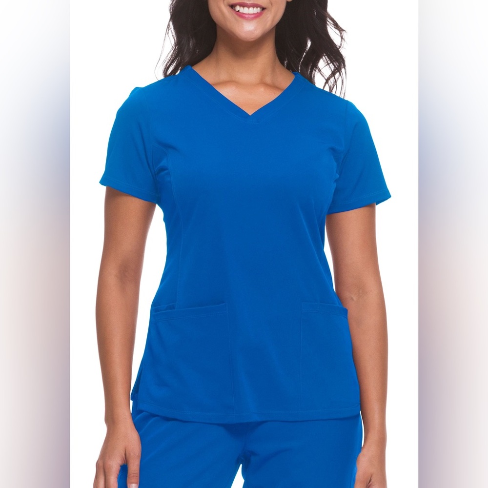 Healing hands scrub jogger pants and top set